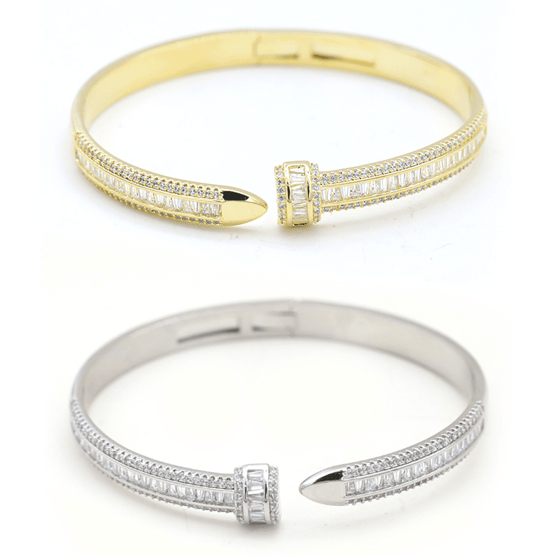 铜合金手镯 设计师款时尚轻奢手镯~3303