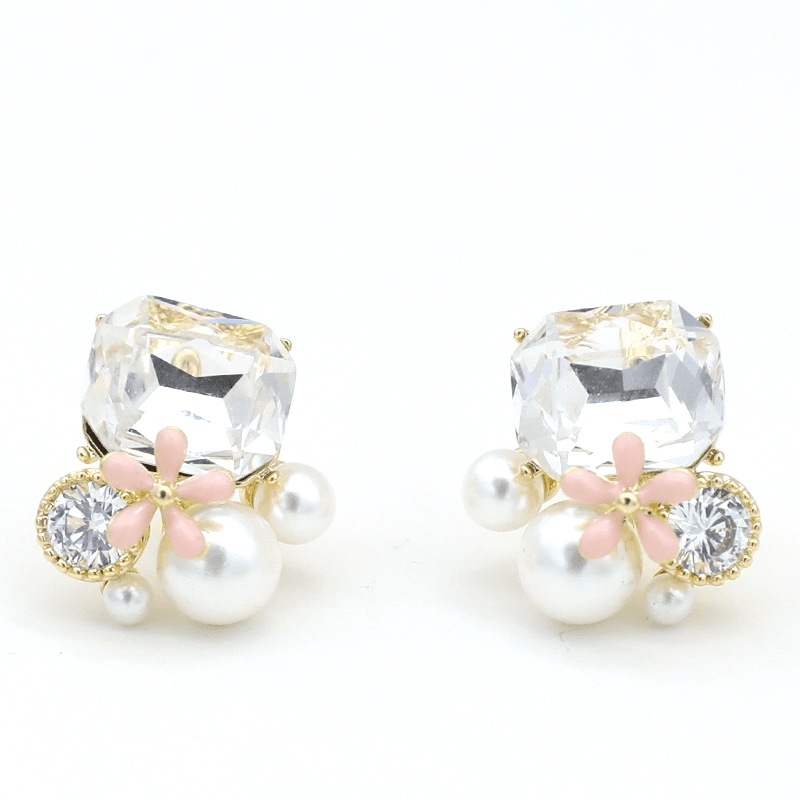 铜合金耳饰 设计师款时尚轻奢耳饰~3583