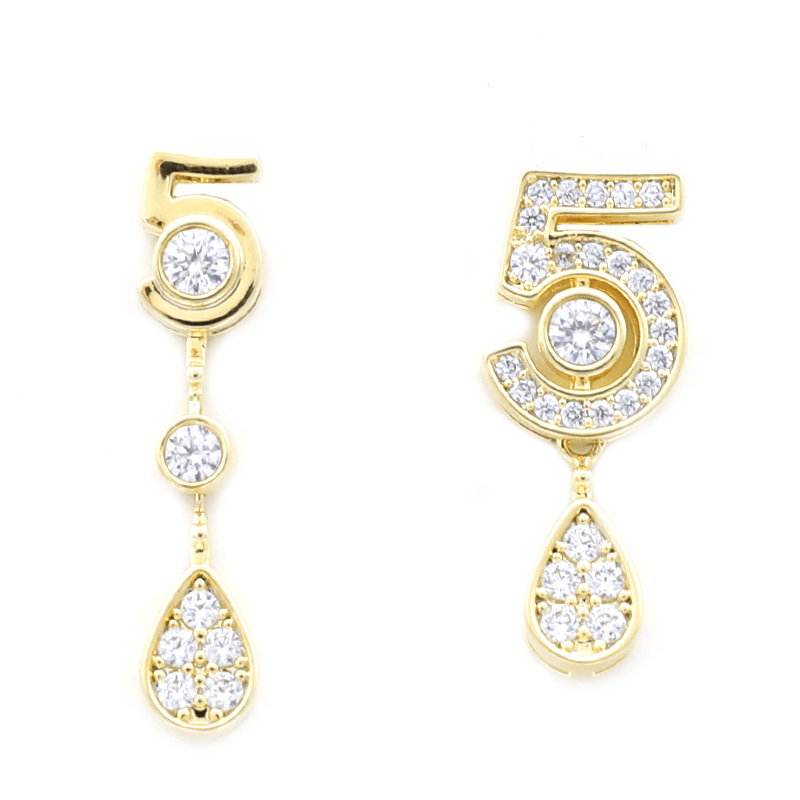 铜合金耳饰 设计师款时尚轻奢耳饰~1125