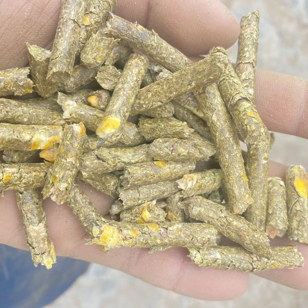 花生秧加玉米的颗粒 牛羊马鹅兔饲料 （5斤）