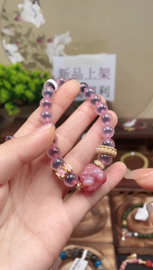 【闪购商品】玛瑙/玉髓手链未镶嵌JG114