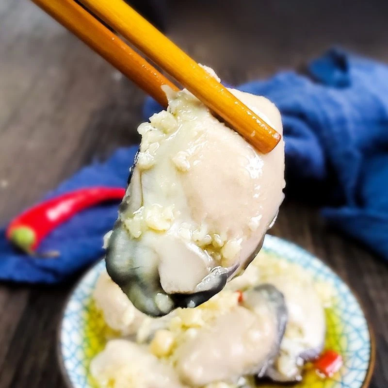 中炊蒜蓉即食生蚝蒜蓉特大即食罐装生蚝230*4