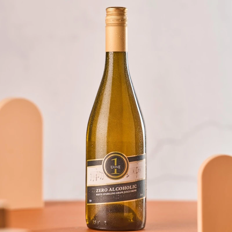 唯意一号无醇白葡萄汁巴西原瓶进口果香浓郁气泡丰富无酒精
