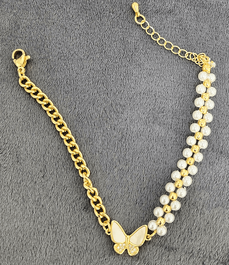 铜合金仿珍珠手链 轻奢灵动 时尚百搭 A-1864