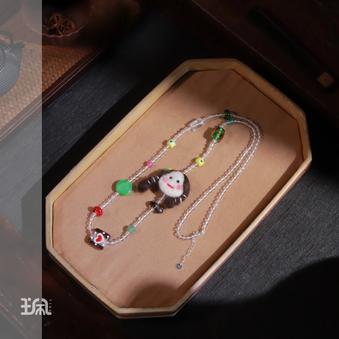 非金属仿水晶项链 晗乐项链YCB24082352多样性发其一