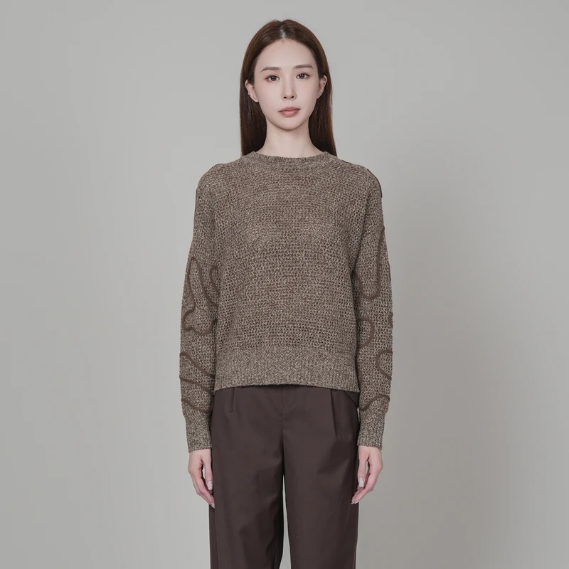 套头毛衫类XK411071A971