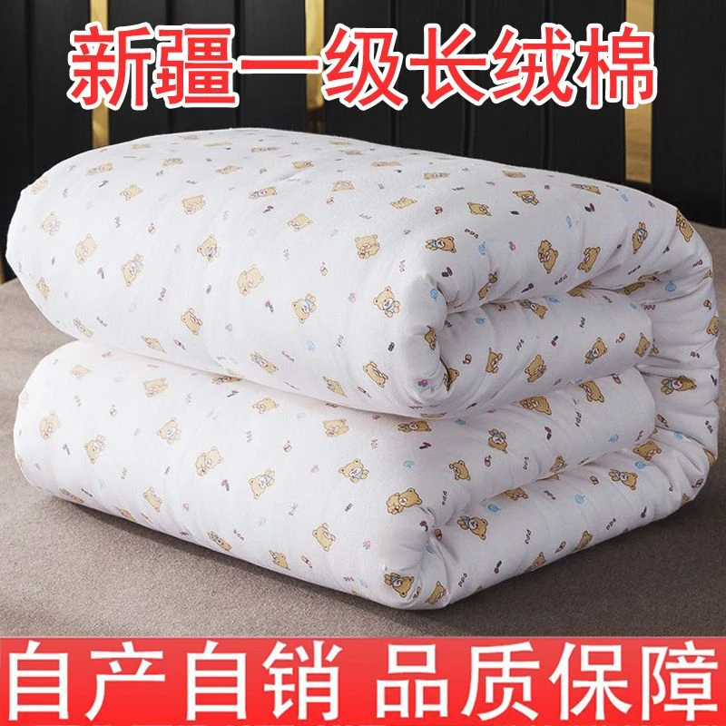 乡村小乔新疆棉花被子被芯棉被冬季天加厚保暖学生宿舍专用春秋被