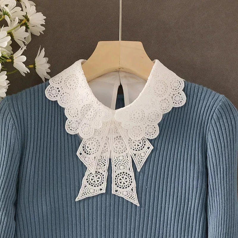 万能衣领假领子女百搭假领高档蕾丝假领子高端女士假衣领新款韩版