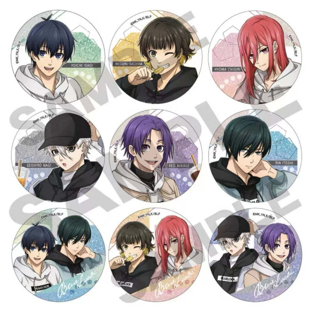 蓝锁卫衣系列闪吧唧徽章蓝色监狱【默认代拆】