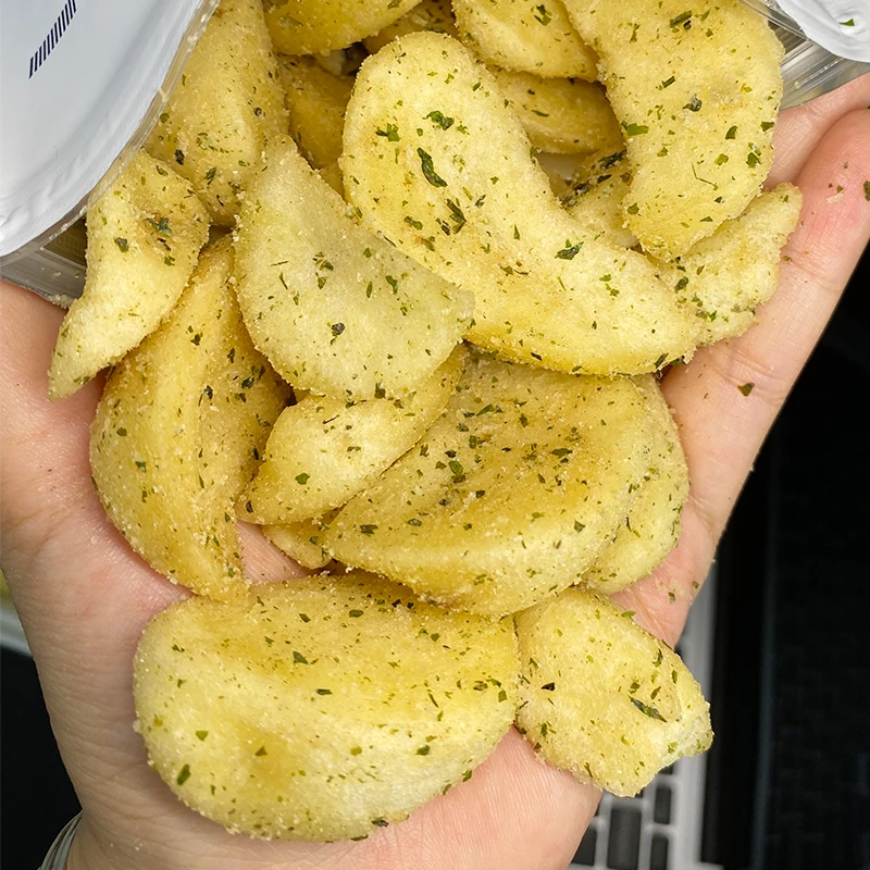 来甘多原切酥脆薯角脆海盐芝士蒜香黄油黑椒即食解馋休闲零食小吃