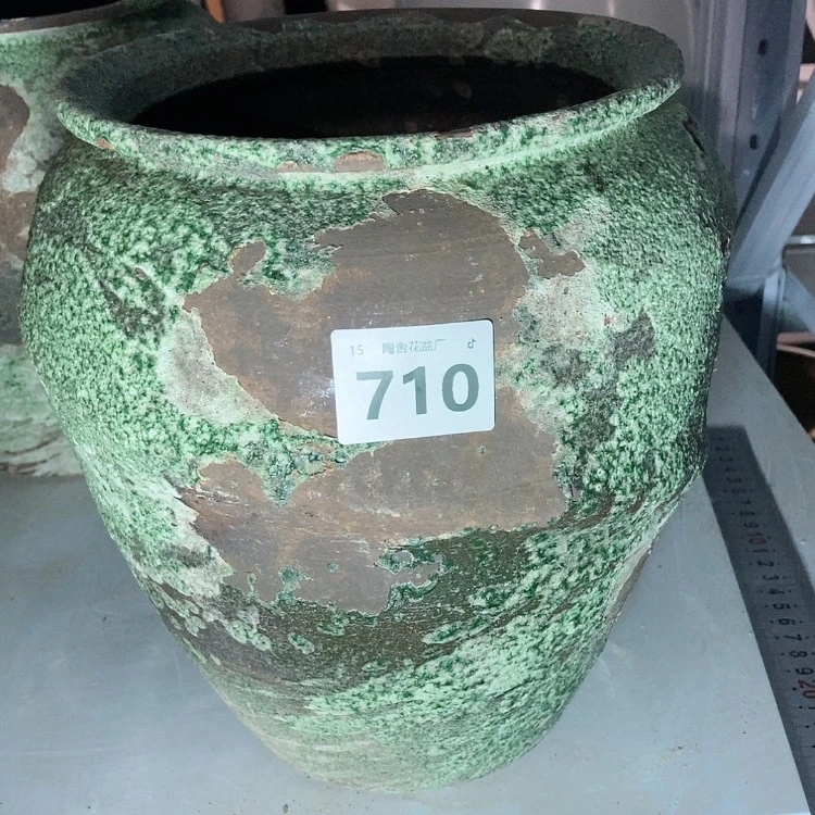 【闪购商品】陶瓷花盆710口18高24