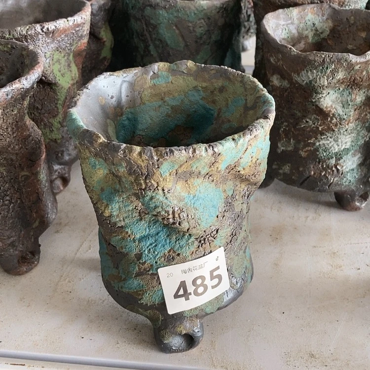 【闪购商品】陶瓷花盆485默认微瑕