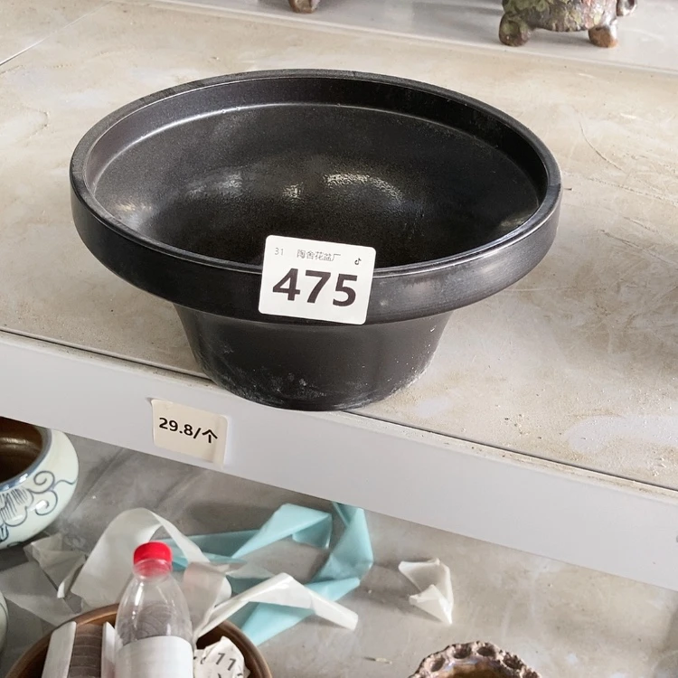 【闪购商品】陶瓷花盆475口21高10默认微瑕