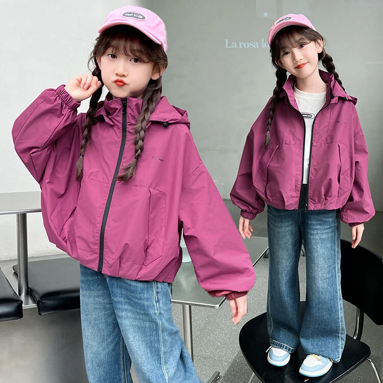 （外套）女童外套秋装棒球服2025新款春装网红中大童儿童装上衣