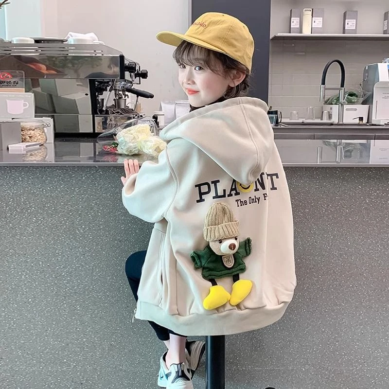 （外套）女童外套秋装棒球服2025新款春装网红中大童儿童装上衣