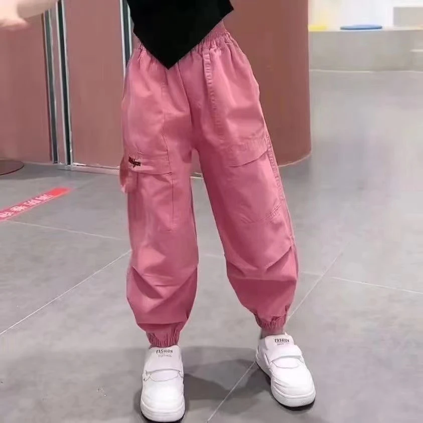 （裤子）童装女童裤子秋装2025新款中大童儿童洋气时髦女孩春秋