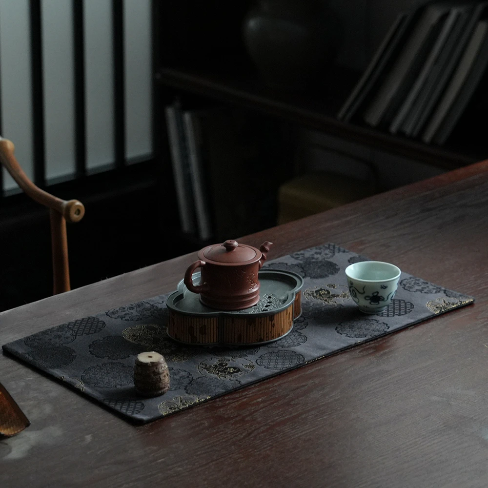 【福气】茶垫主人席喝茶器具茶道零配茶席功夫茶道