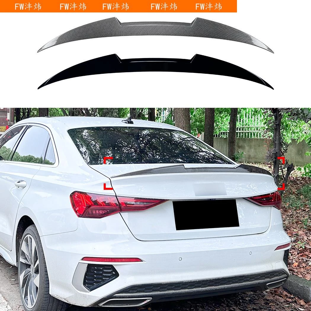 沣炜适用奥迪A3 S3 RS3 8Y 2021+ Sedan 三厢版刀锋款尾翼扰流板