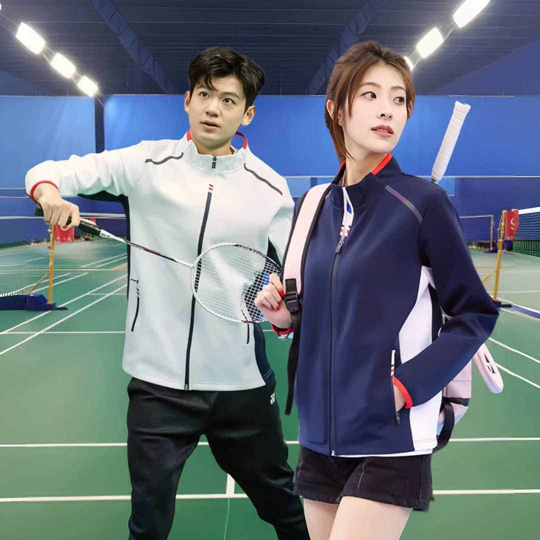 【捡漏品牌特价】羽毛球服女男款一套装网球服女速干速干比赛训练服