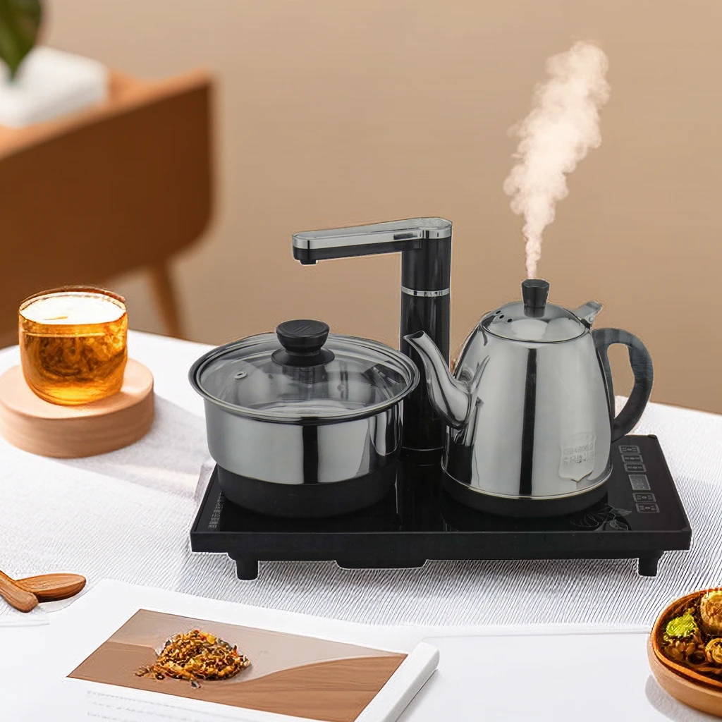 永越上水壶全自动电热水壶茶具茶台专用一体机抽水泡茶茶艺电茶炉