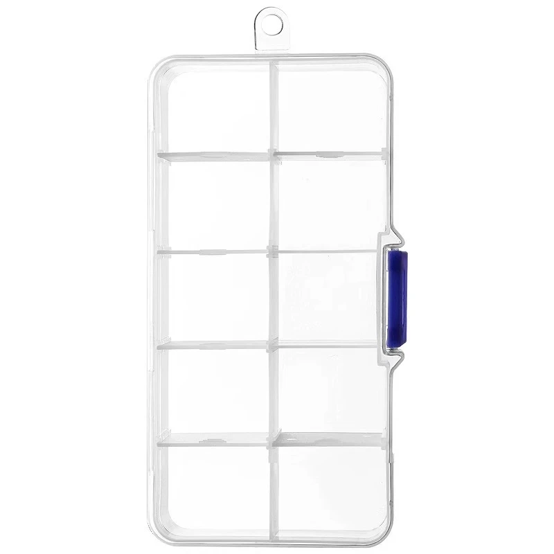 收纳盒/耳钉AA1V25-首饰透明可视盒小饰品免打孔耳环整理家用分格