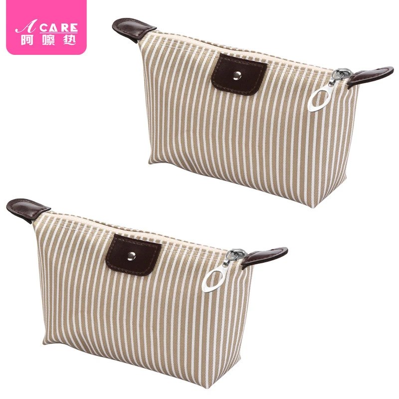 一件代发包邮 化妆包AD1S25-简约随身收纳包便携小号多功能化妆大