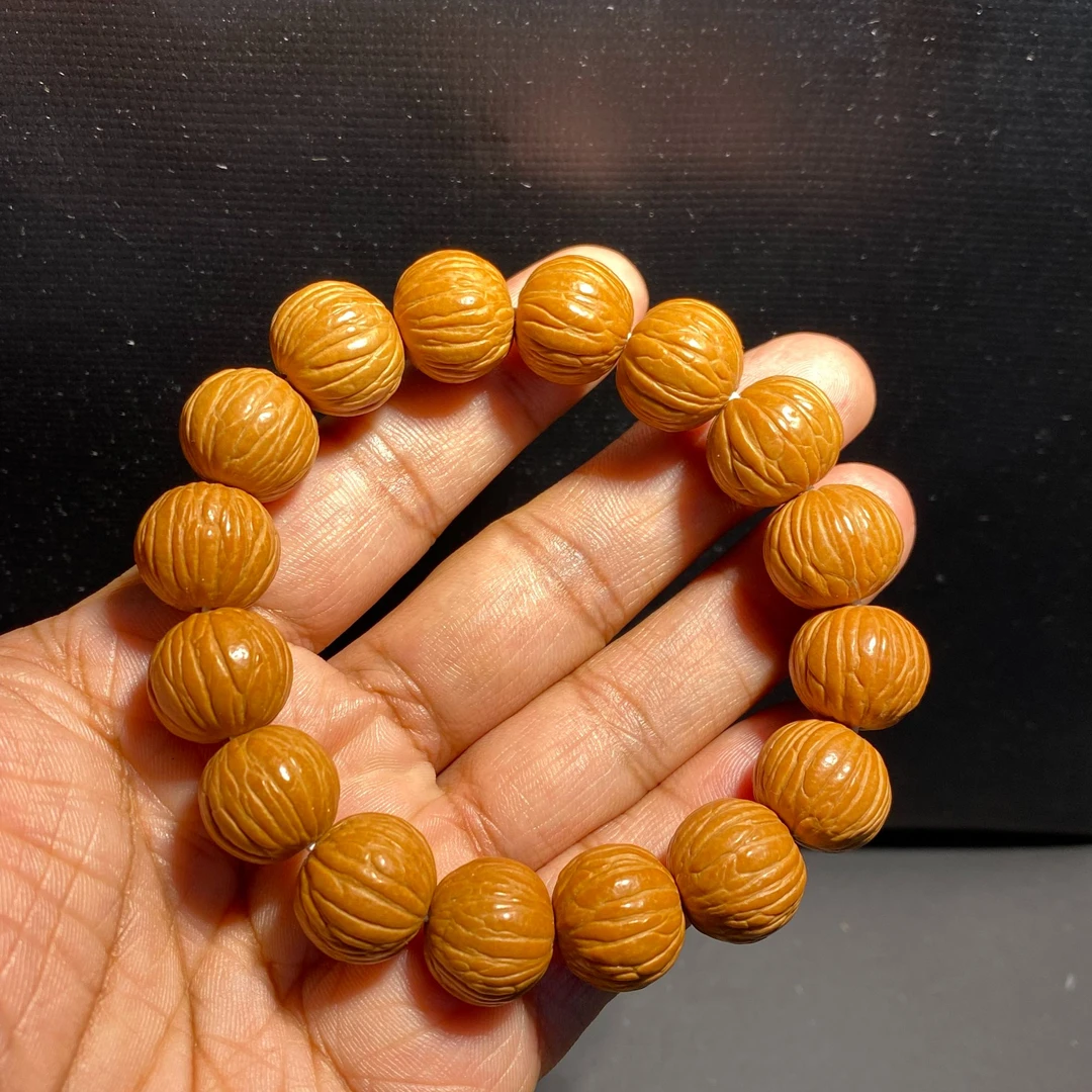 精品1.6土豪手串猴头手串文玩手串把件