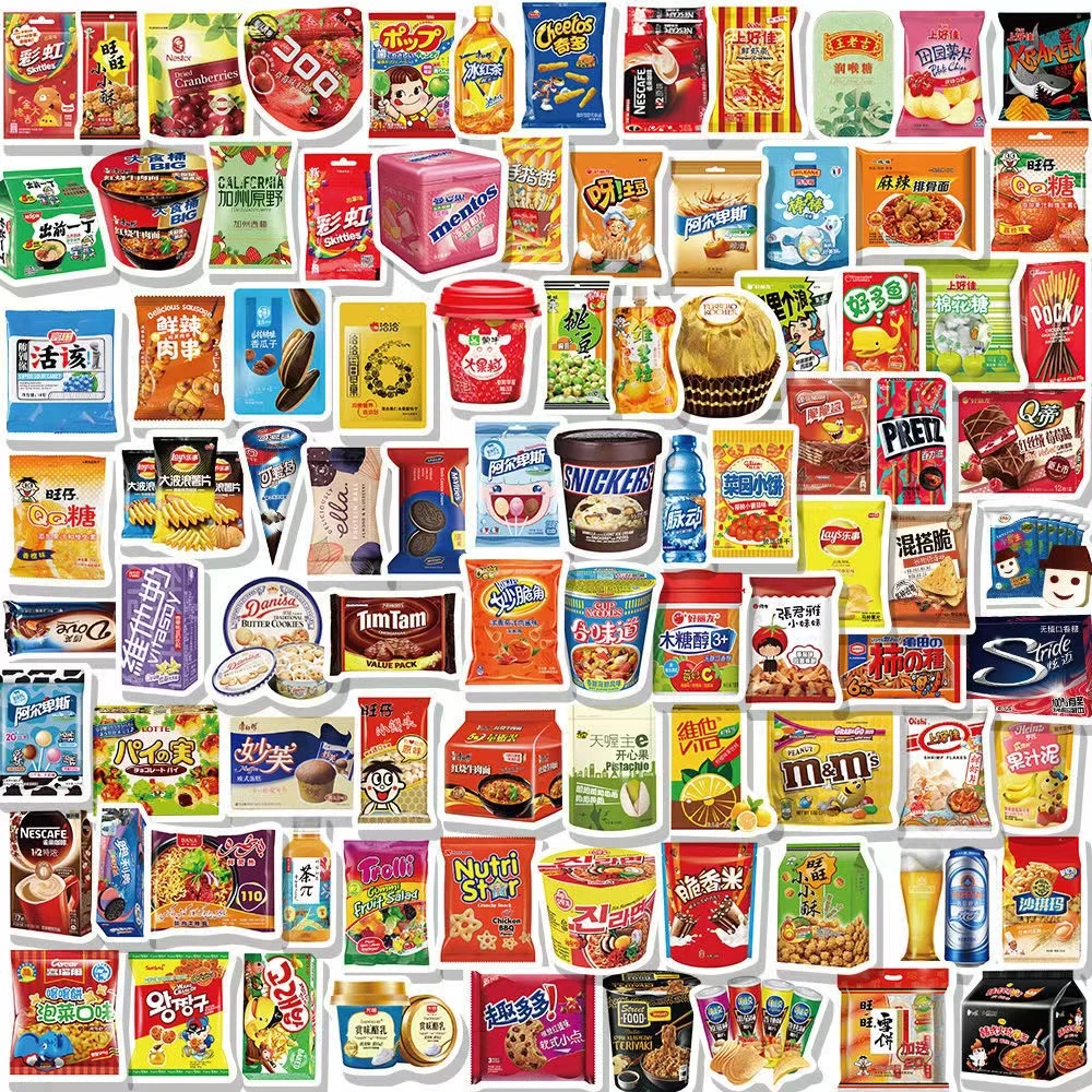 爆款大牌特价零食：按编号下单