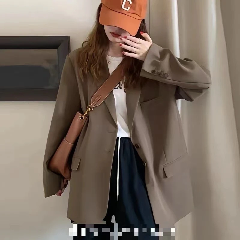 541-550春秋宽松时尚韩版小西装