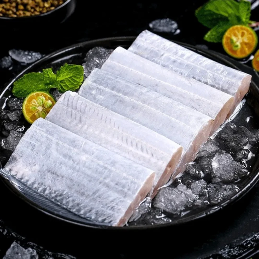 【海捕新鲜|顺丰冷链】东海小眼带鱼500g*4包切段深海带鱼鲜嫩