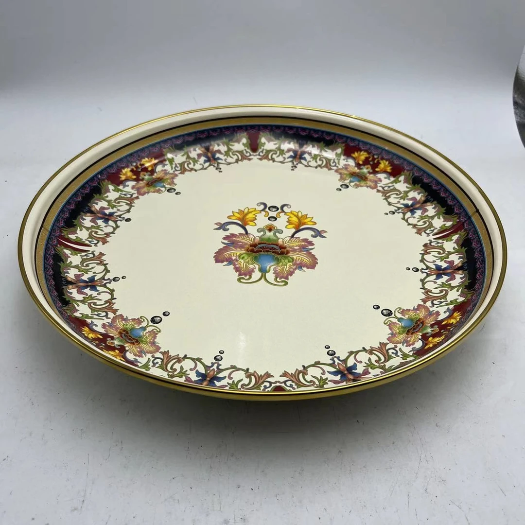 32cm【珍品】水果盘茶具盘