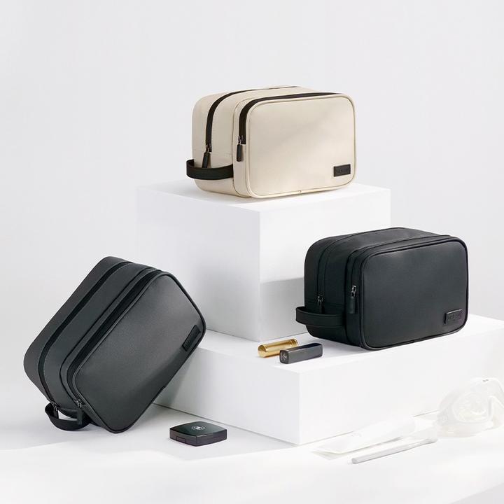 易旅轻旅男士双层洗漱包大容量洗漱套装出差旅行分装包商务洗漱包