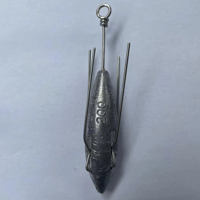 配件倒钓铅海杆路亚钓鱼渔坠海钓锚鱼防挂底铅坠倒钓铅坠