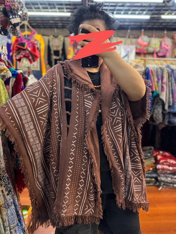 新疆草原旅行女披肩流苏开衫森女系民族风波西米亚风针织外搭上衣