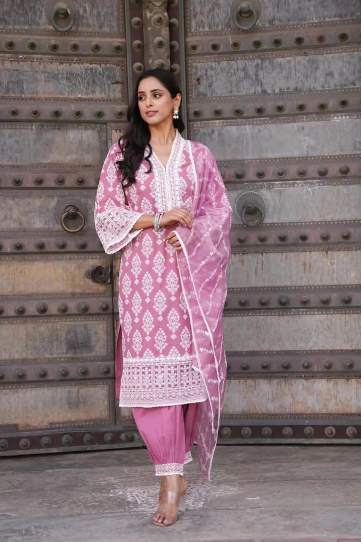 异域旅行度假风印度夏款印花三件装连衣裙