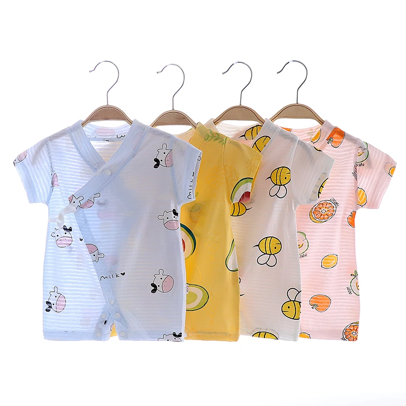 （新生儿）贝乐 夏季薄款短袖蝴蝶衣空调服
