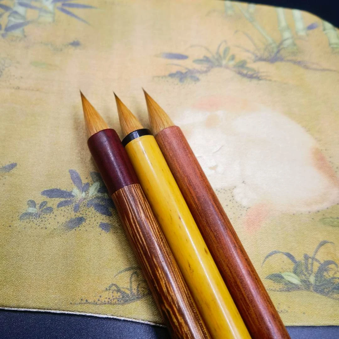 【长乐书斋】碧云天辽尾古法狼毫毛笔鸡距笔1-4cm小楷中楷小行书