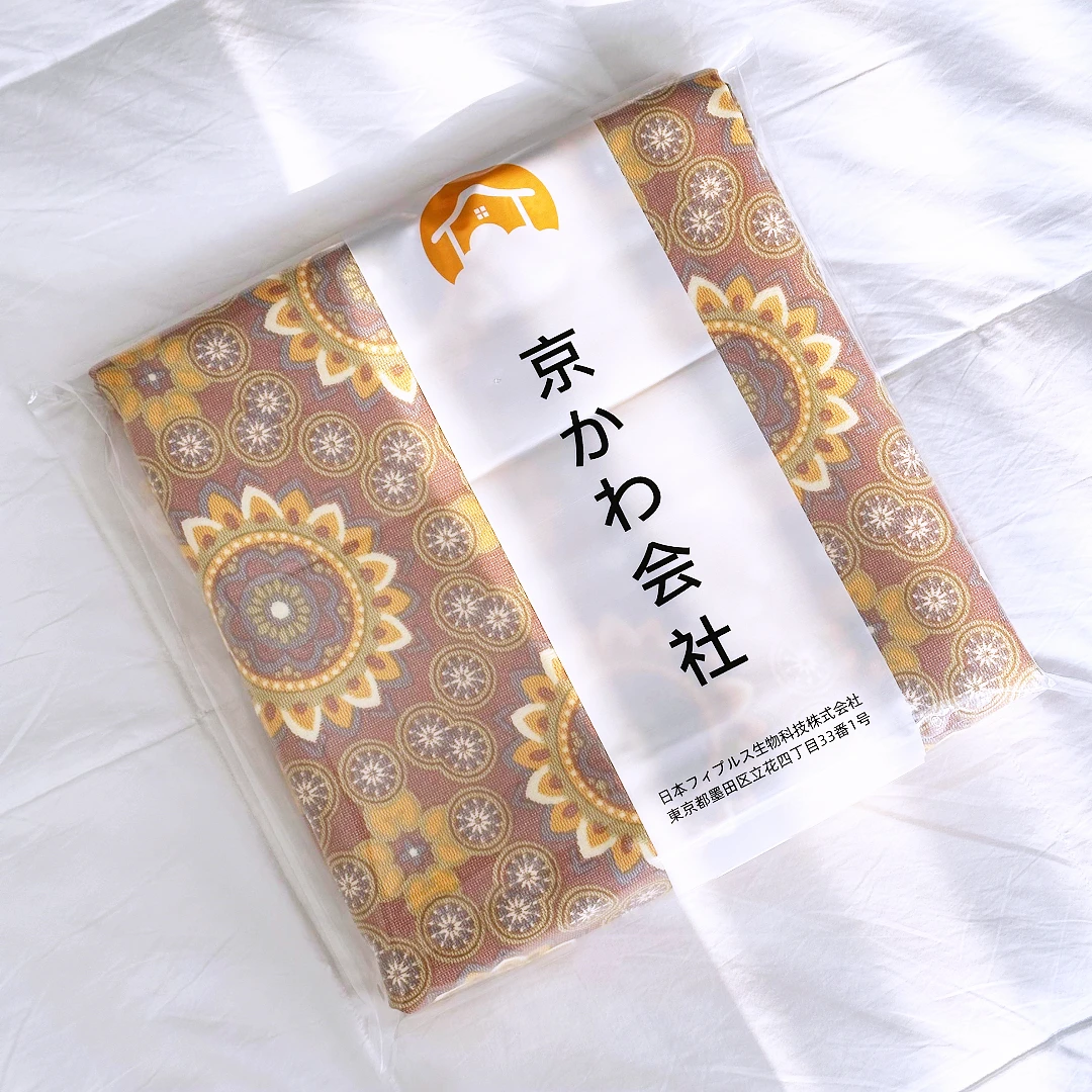 【京かわ会社】双层纱磨毛床单230*240cm 流年棕