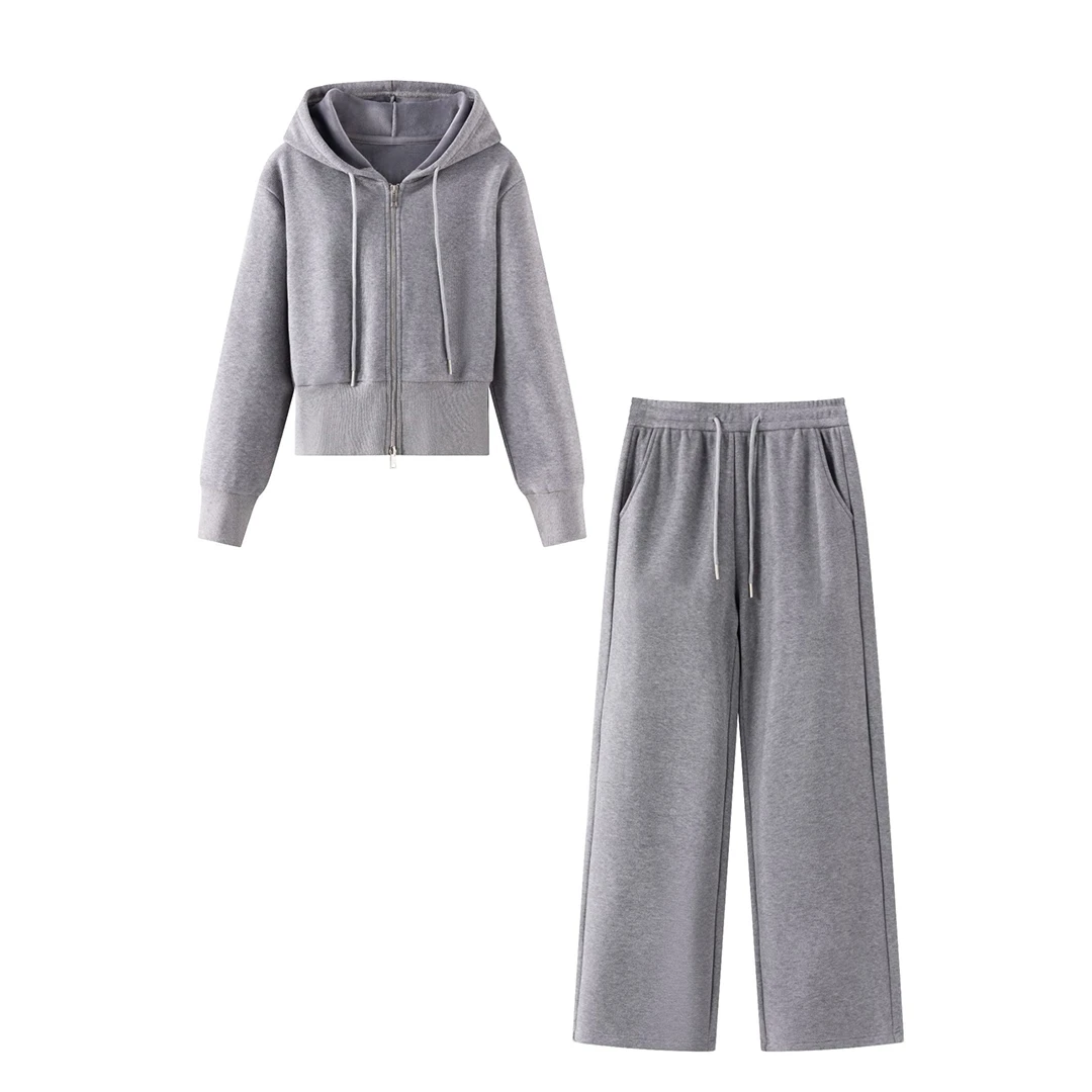 【HONEY AMOR】柔软舒适套头毛衫+直筒裤时尚套装 /ARE18058