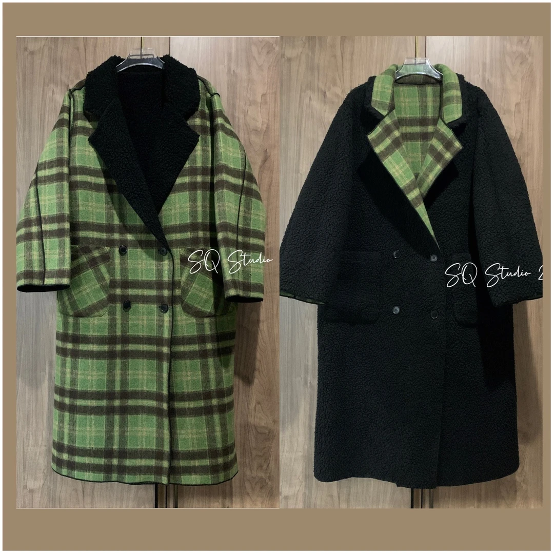 『双面女主』两穿大衣！高版本！保暖又试穿！Q-DY111101卡码拍小