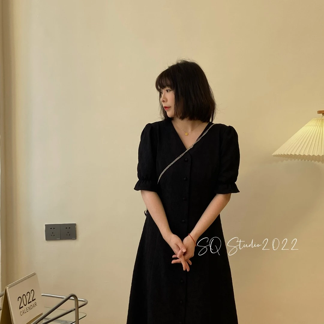 每天都像初恋一样悸动领证连衣裙 卡码拍小