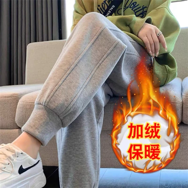 欧本勒艮 / 加绒款显瘦束脚卫裤7086溯源好物