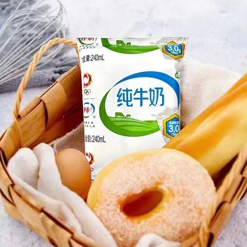 伊利 无菌枕纯牛奶 240ml/袋