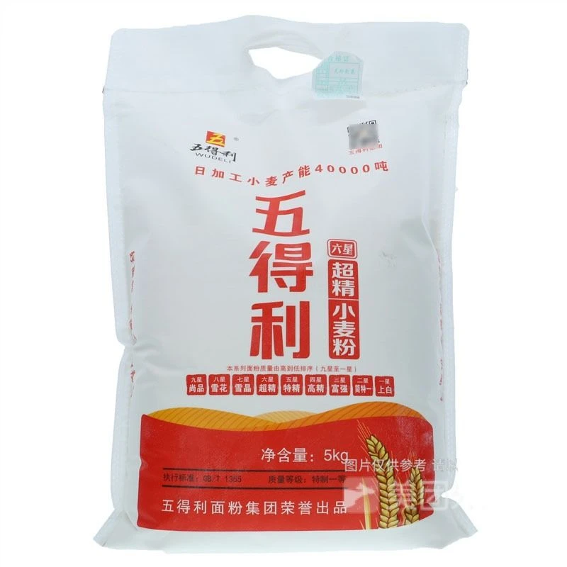 五得利六星超精粉5kg/袋