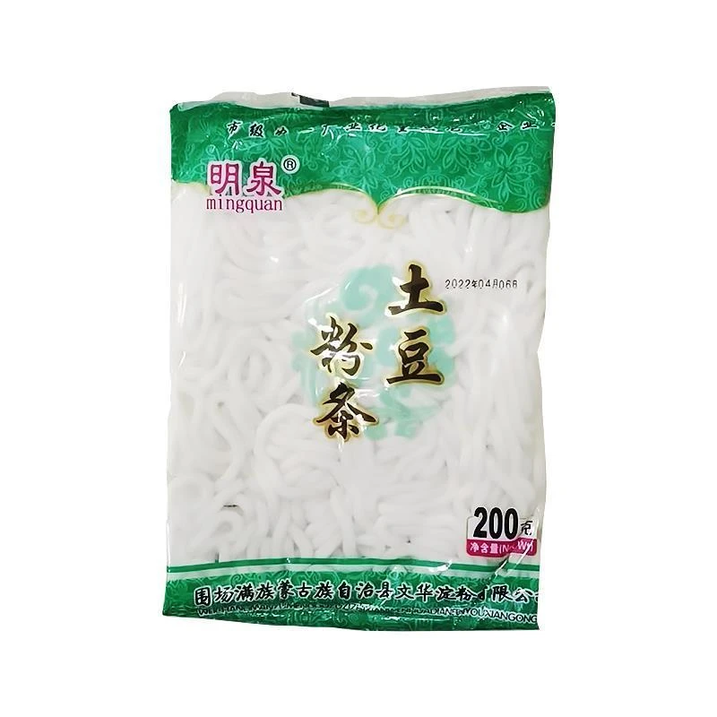 明泉鲜粉 土豆粉条 200g/袋(非真空细粉)