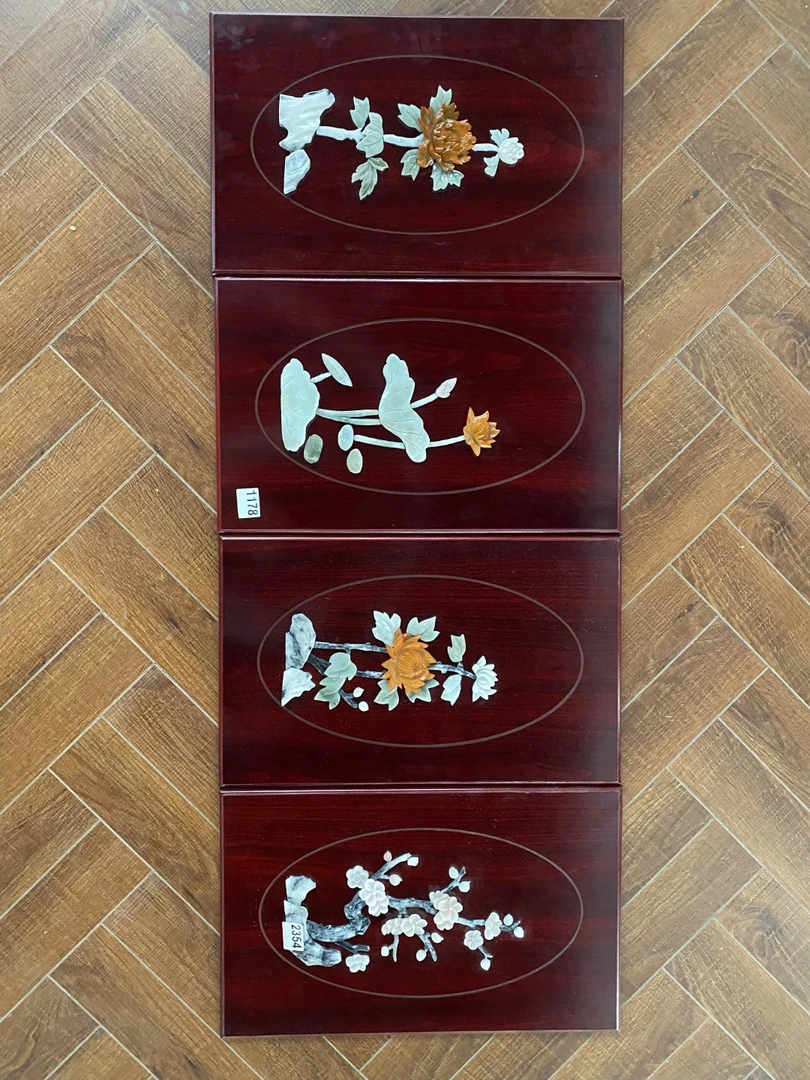 35*55春夏秋冬（1254）装饰画客厅玄关走廊挂画精品品牌物品展示