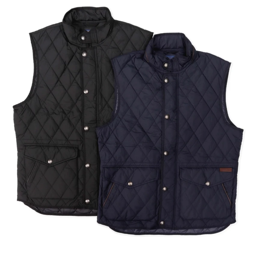 R 美式经典 The Iconic Quilted Vest绗缝间棉休闲背心Y