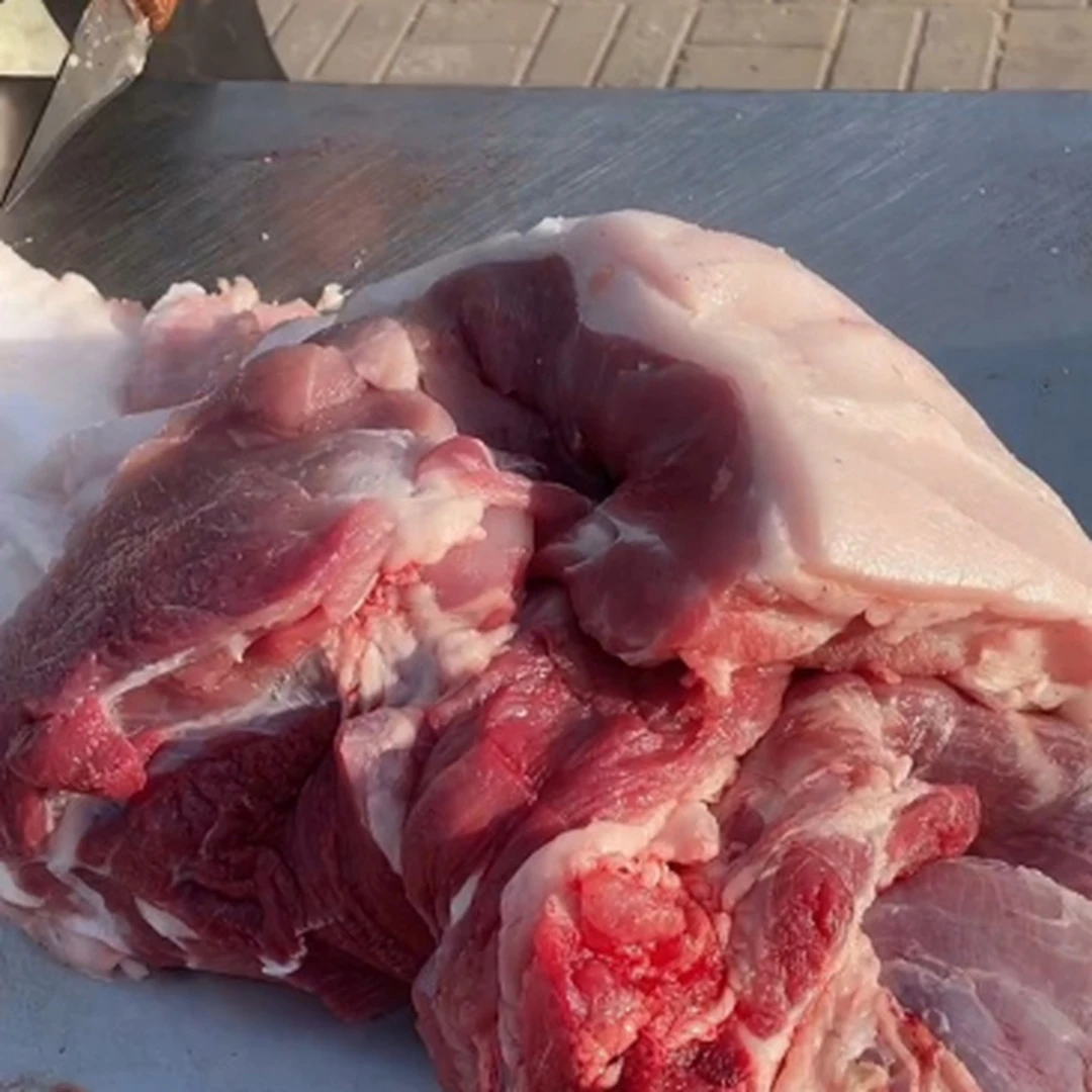 现场改价 纯粮食土猪肉腿肉 3号链接