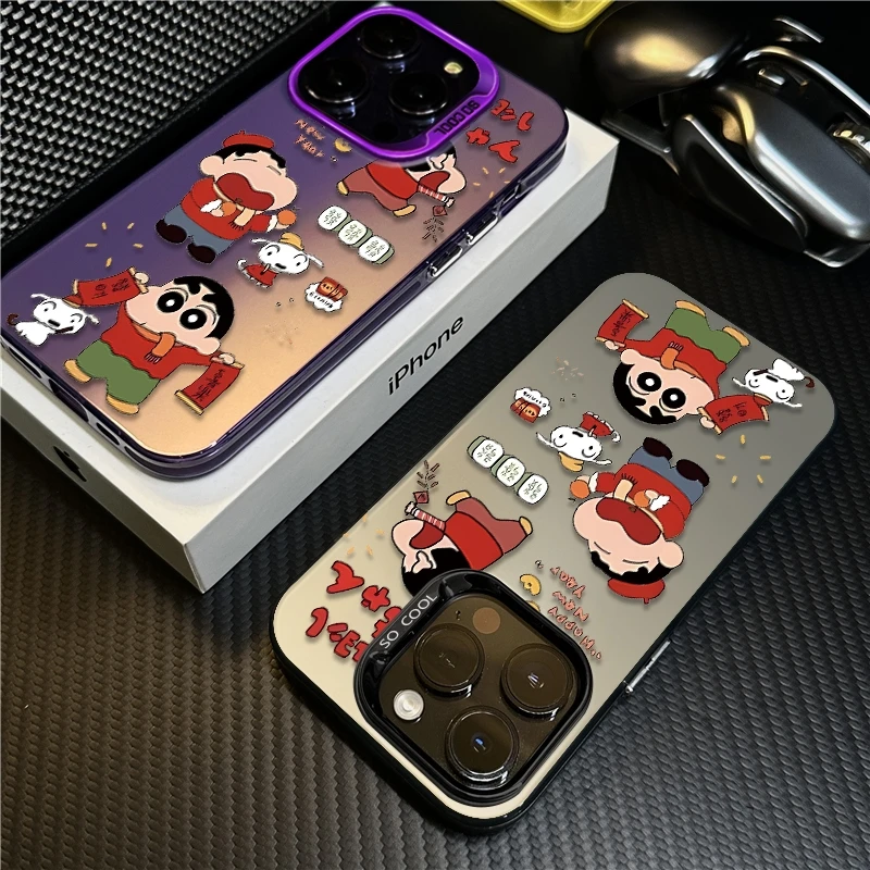 发财小新适用苹果16promax手机壳iPhone15创意14保护套17新款防摔