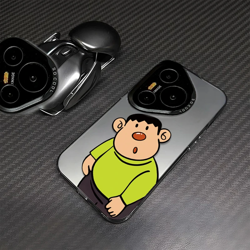 红鼻胖虎适用华为pura70手机壳70pro+个性mate60创意防摔磨砂潮牌